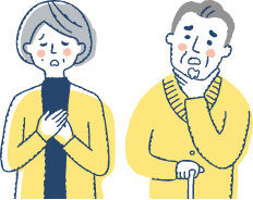 困っているイラスト